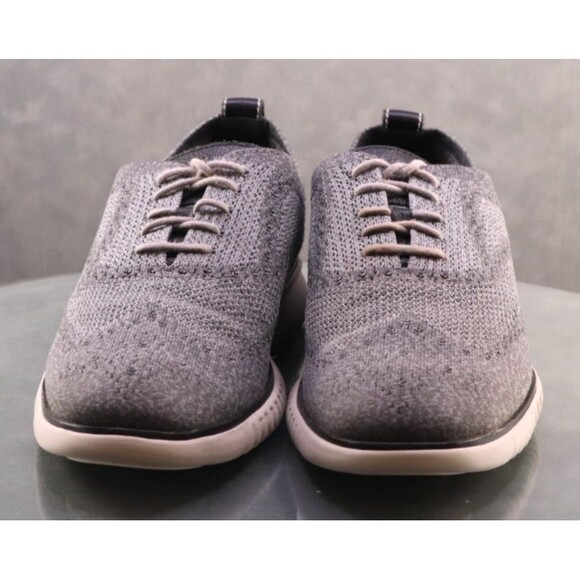 Cole Haan Zero Grand Knit Lite Men\'s Wingitp Oxfords Shoes Size 11 M Gray C27565 main image 10
